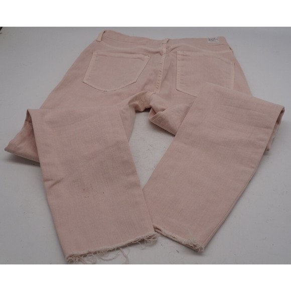 Frank & Eileen Sligo Skinny Raw Hem Jeans Ballet Pink Size 27 $298MSRP - Picture 4 of 9